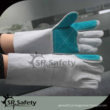 SRSAFETY trabalhando luvas de couro cheias na China